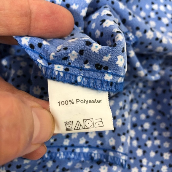 PRETTYGARDEN Floral Boho Short Sleeve V Neck Ruffle A-Line Wrap Maxi Dress M - Picture 8 of 15